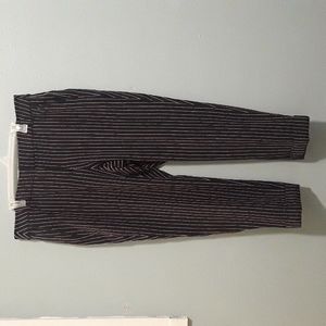 Lane Bryant- Stripped, cuffed leg trousers.